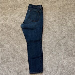LOFT Dark Indigo Skinny Jeans - Curvy, Ankle Length